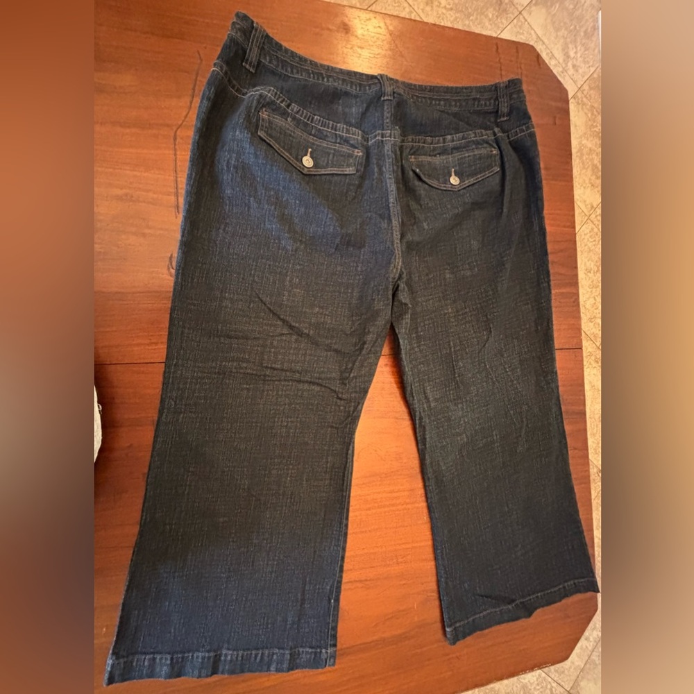 Venezia Denim Trousers for women size 8 Petite. - Picture 3 of 4